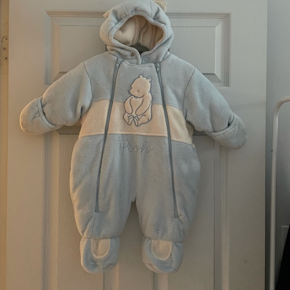 Pooh Winter Hooded Snowsuit